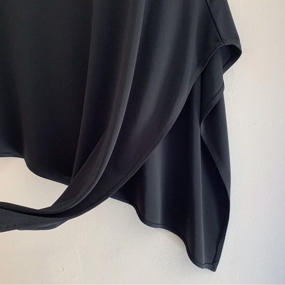 Joseph Ribkoff Asymmetrical Cropped Top Sz 8 - Picture 3 of 8